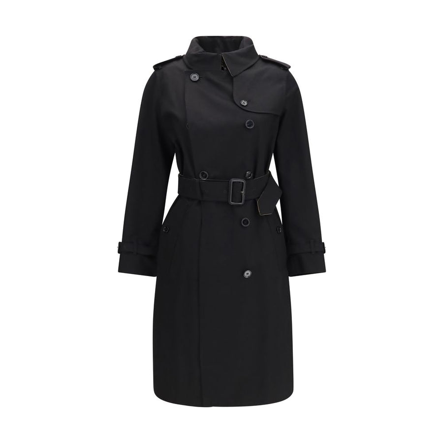Black Cotton Coat Clothing