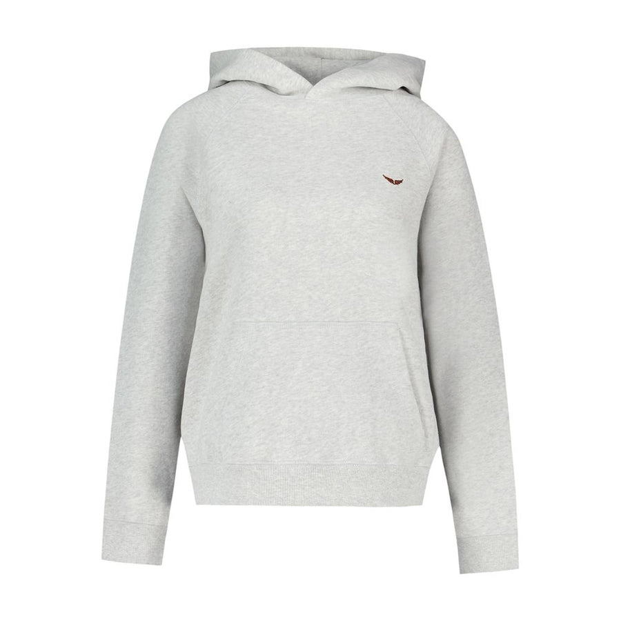 Zadig & Voltaire cotton hoodie in grey