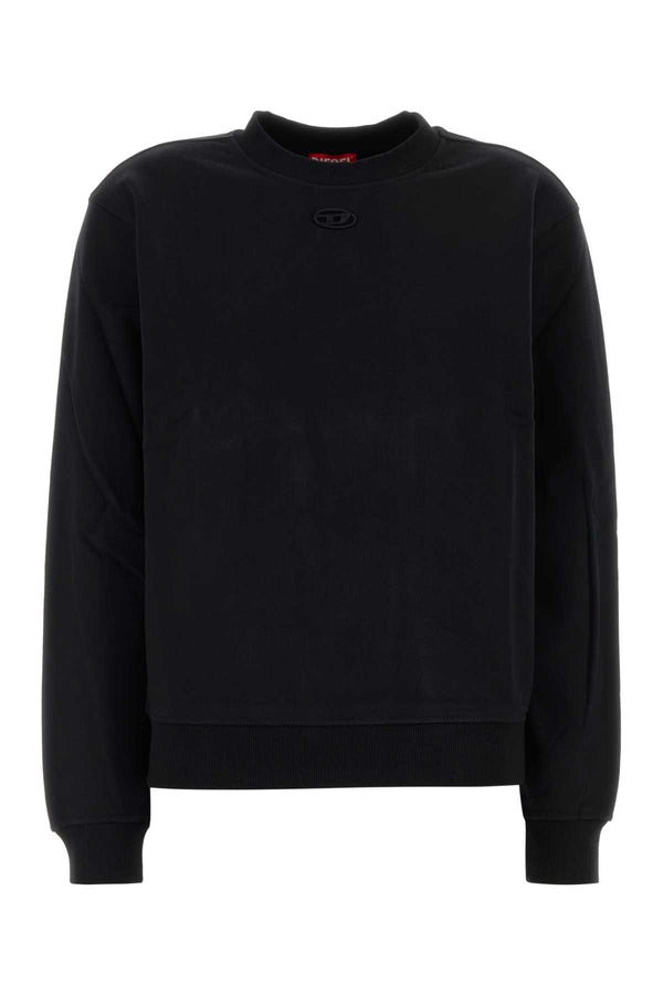 Black Cotton Sweatshirt 9xx Exterior: Elastane Felpe