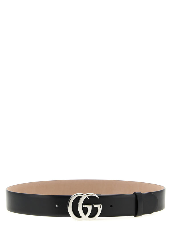 Gucci 100% calfskin leather (Bos Taurus) belt in black