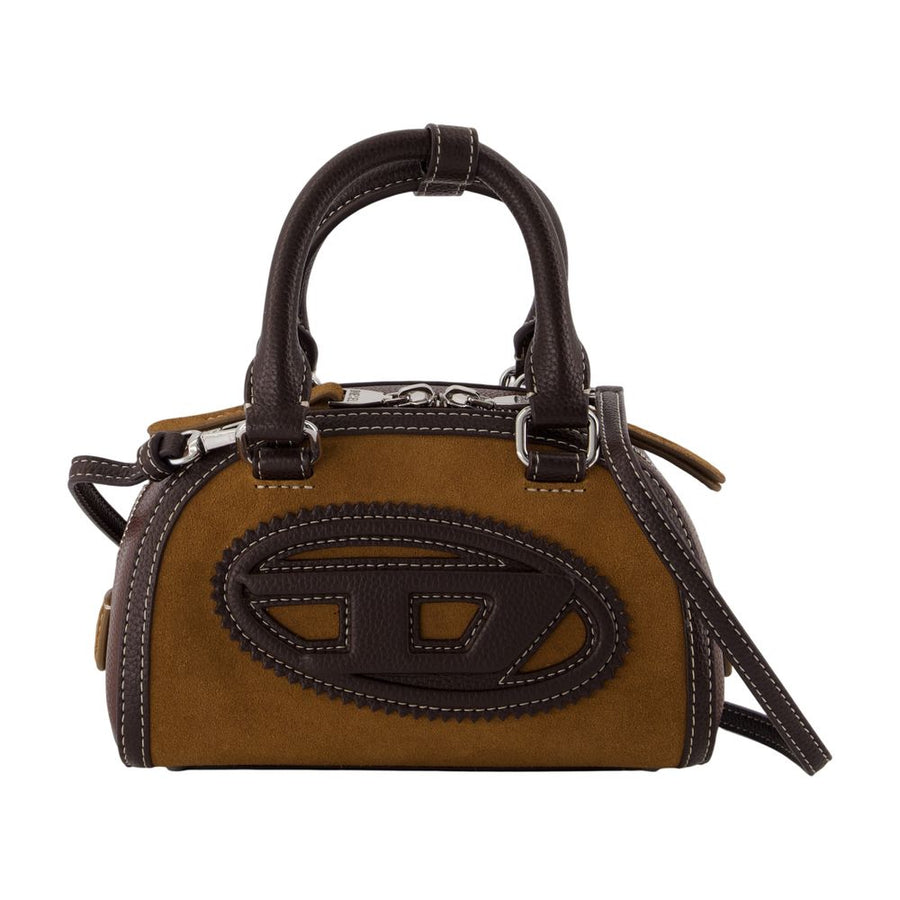 1dr Dome Purse - Diesel Synthetic Leather Brown Faux_leather Bags / Handbags-purses
