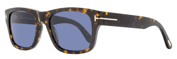 Tom Ford Smith-02 Sunglasses Tf1303 52v Dark Havana 55mm Plastic (acetate)