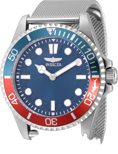 Invicta watch in blue