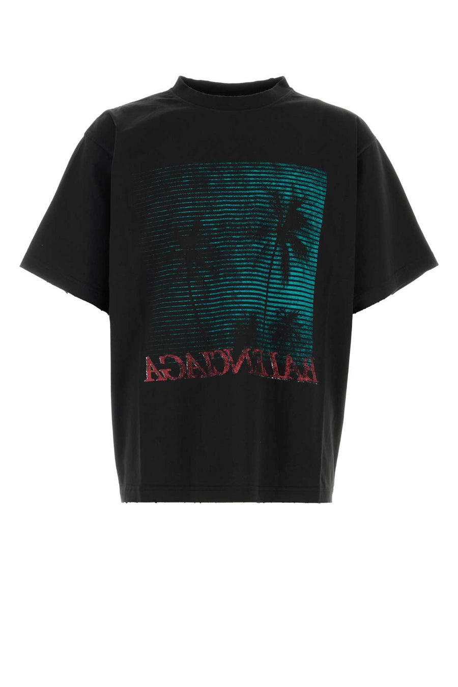 Balenciaga 100% Cotton t-shirt in black