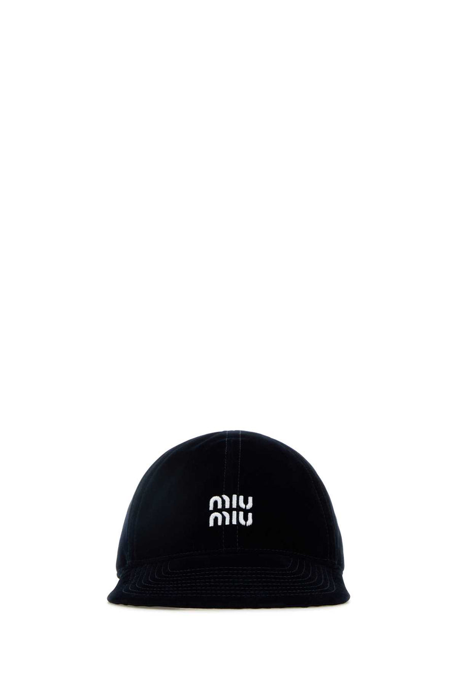 Midnight Blue Velvet Baseball Cap Blunero Cappelli E Fasce Per Capelli