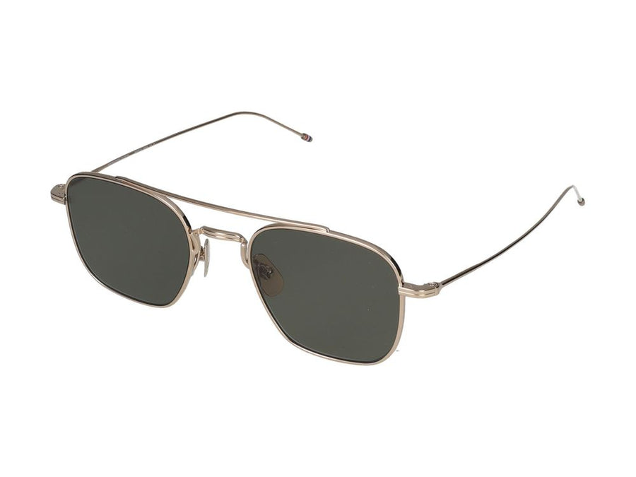 Thom Browne UES907A-G0001-711-50 Acetate/Titanium sunglasses in green