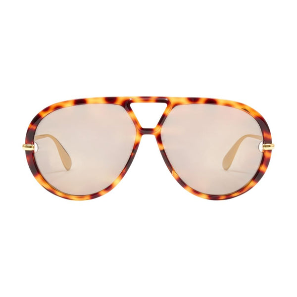 Bottega Veneta BV1274S-005 acetate sunglasses in brown