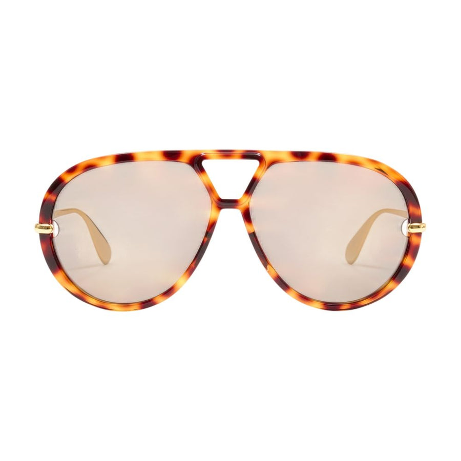 Bottega Veneta BV1274S-005 acetate sunglasses in brown