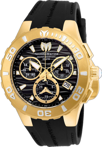 Technomarine Stainless steel case watch in gold