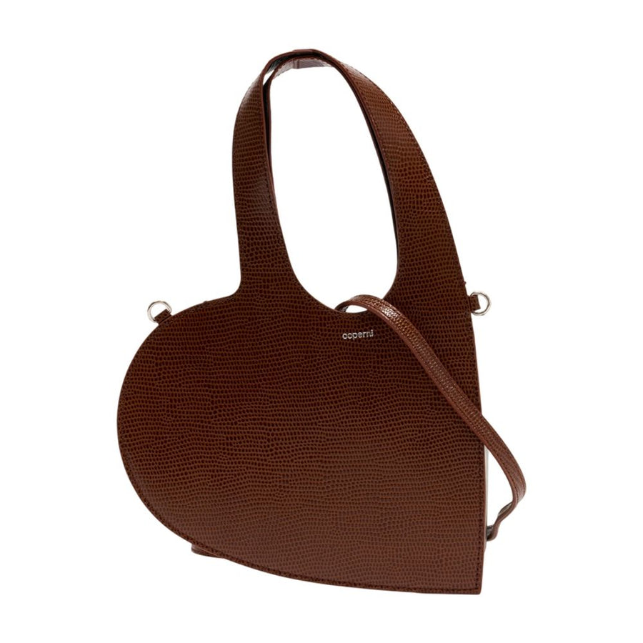 Coperni Exotic leather shoulder bag in brown