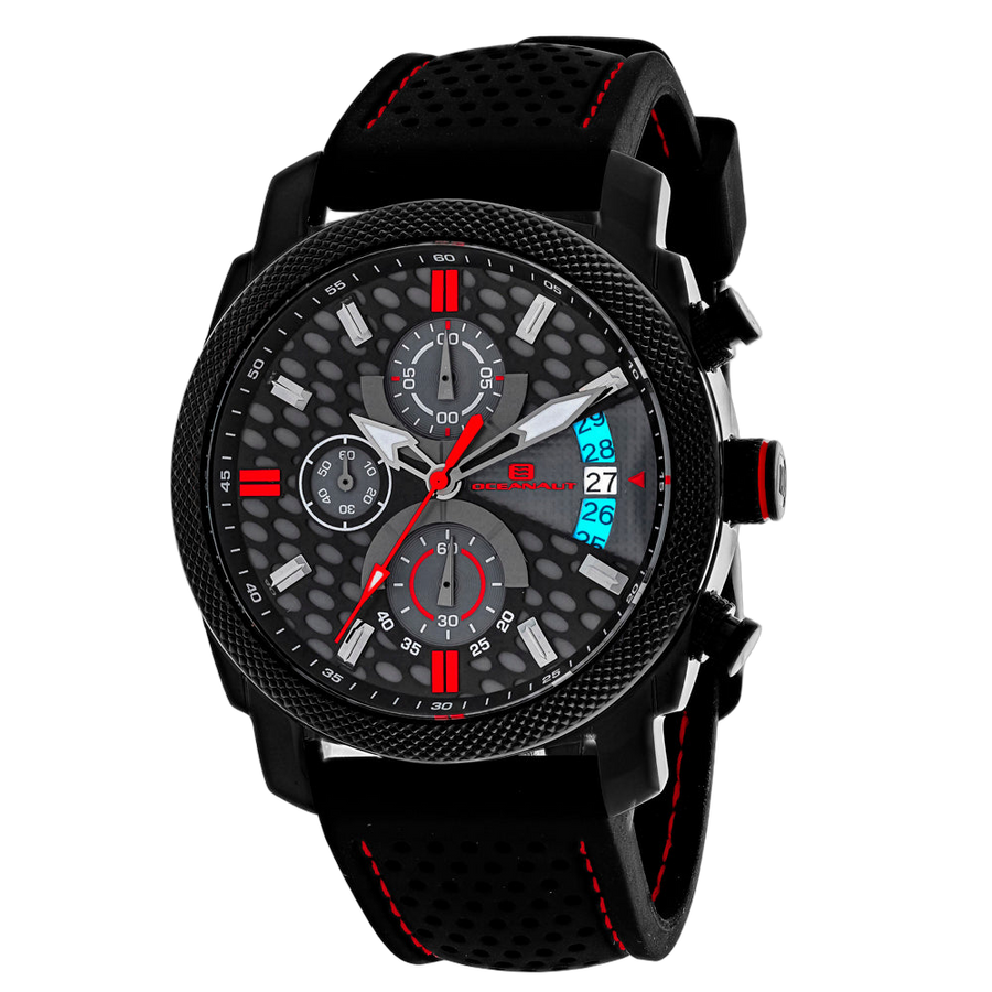 Oceanaut watch in black