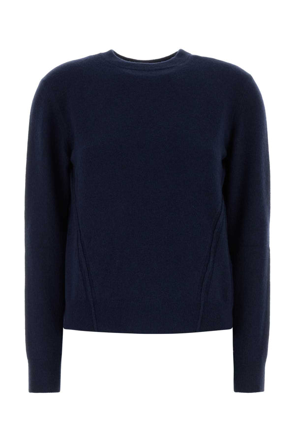 Jil Sander 100% Cashmere sweater in navy