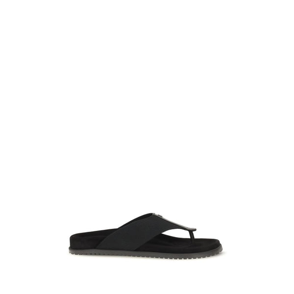 Dolce & Gabbana Upper: 2% Calf Leather sandals in black