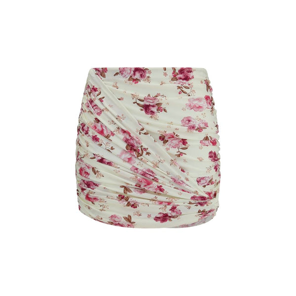 Magda Butrym 86% Polyamide mini skirt in beige