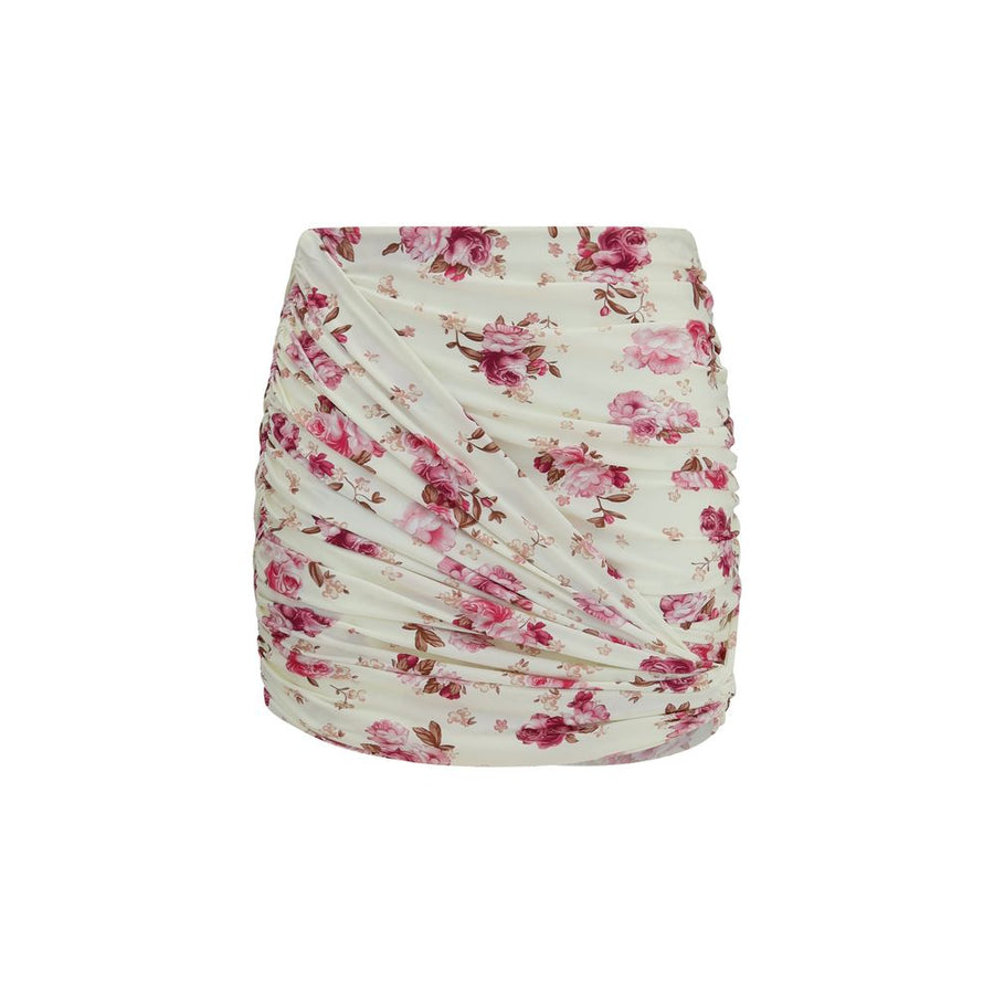 Magda Butrym 86% Polyamide mini skirt in beige