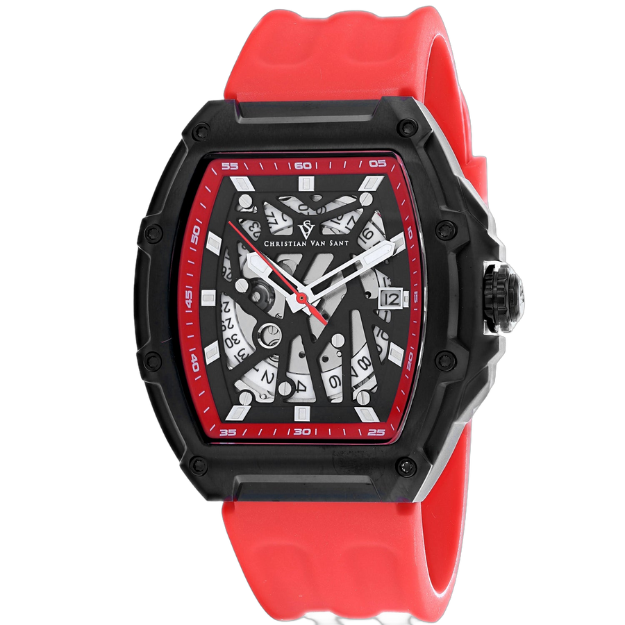 Christian Van Sant watch in black