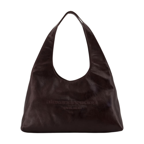 Pike Medium Hobo Shoulder Bag - Alexander Wang Leather Brown Cowhide / Shoulder-hobo-bags