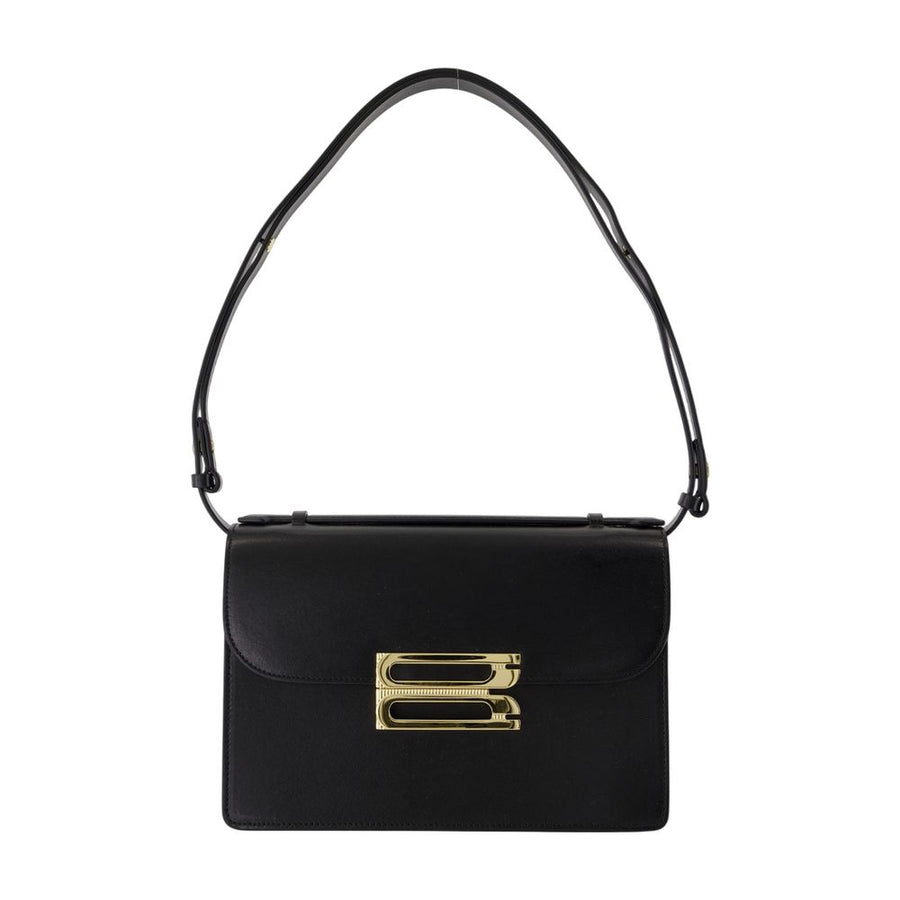 Victoria Beckham Calfskin crossbody bag in black