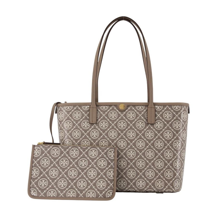 Tory Burch Calfskin tote bag in beige