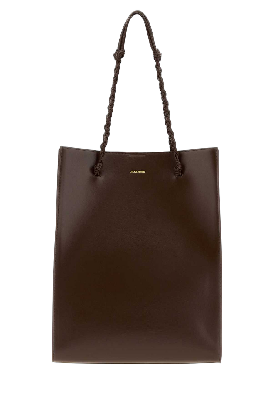 Jil Sander Exterior: 100% Calf; Lining: 100% Leather tote bag in brown