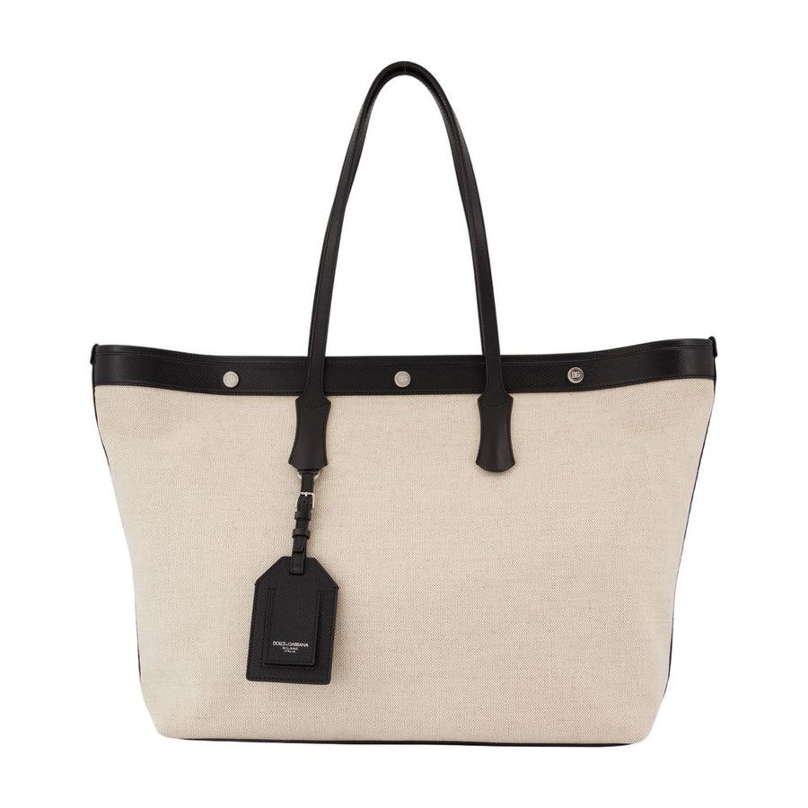 Dolce&Gabbana Canvas tote bag in beige