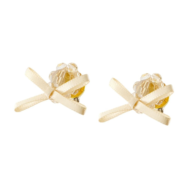 Simone Rocha Crystal earrings in yellow