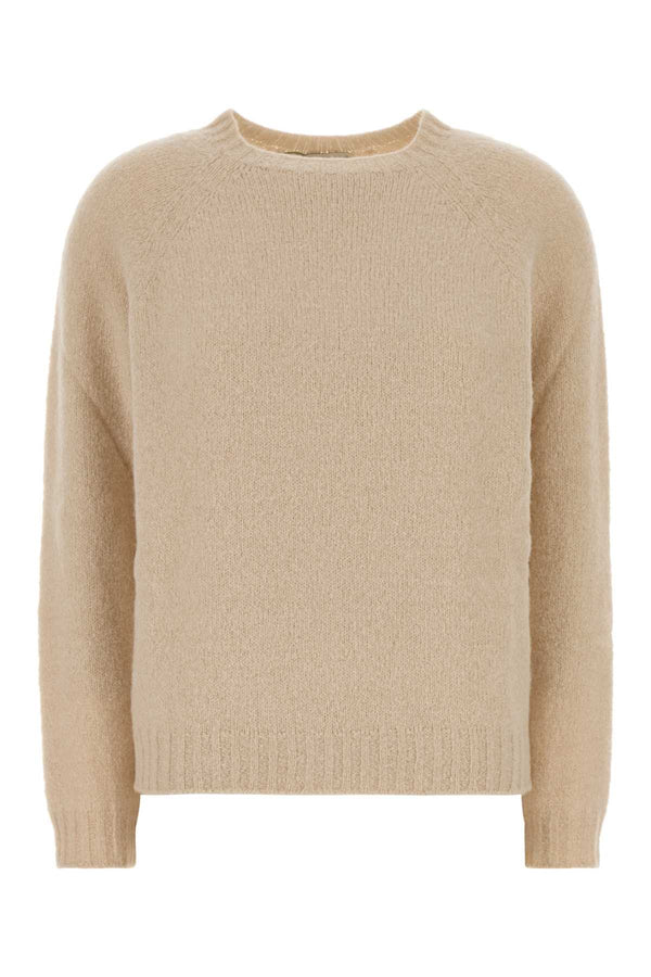 Sand Alpaca Blend Ghiacci Sweater Mandorla Maglieria