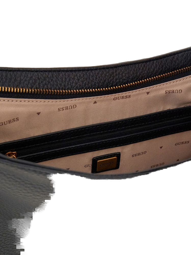 Guess Shoulder Bag Black Polyurethane / Shoulder-bags