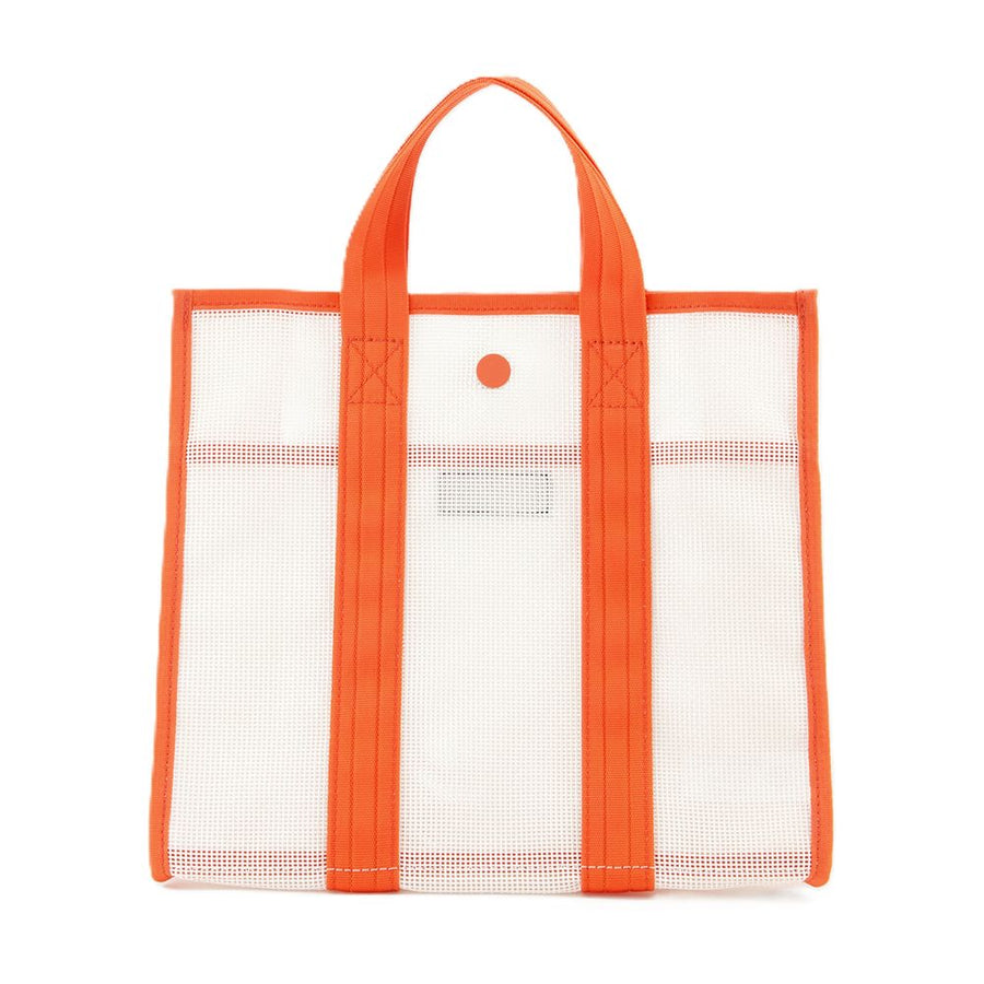 A.P.C. PVC tote bag in orange