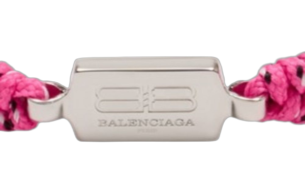 Balenciaga metal bracelet in pink