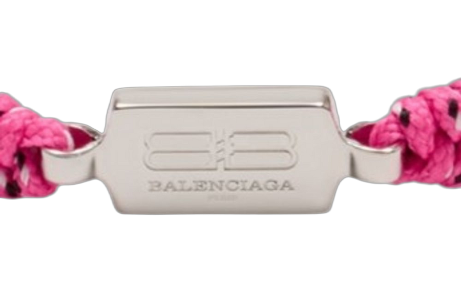 Balenciaga metal bracelet in pink