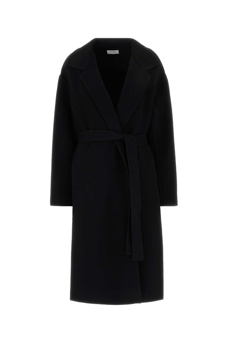 Black Wool Blend Ciara Coat Cappotti