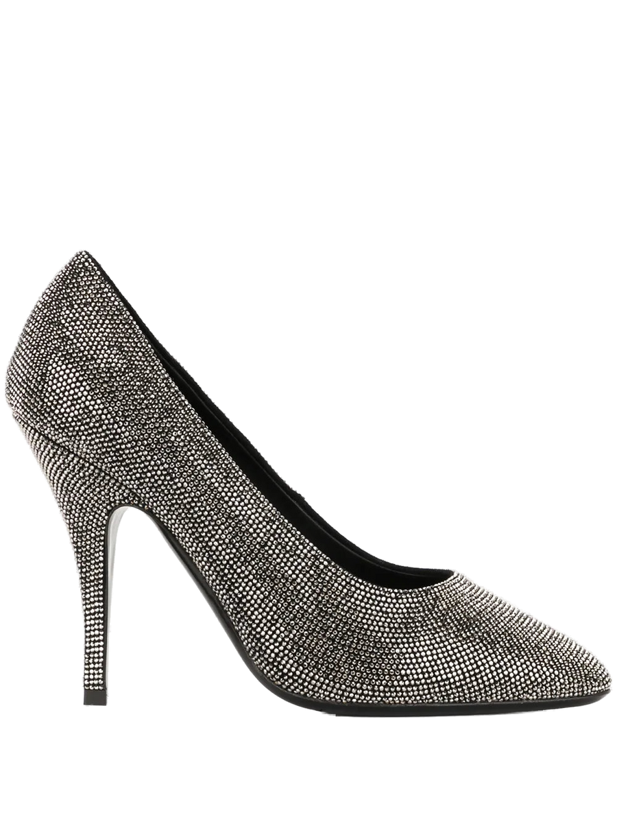 Ferragamo pumps in gray