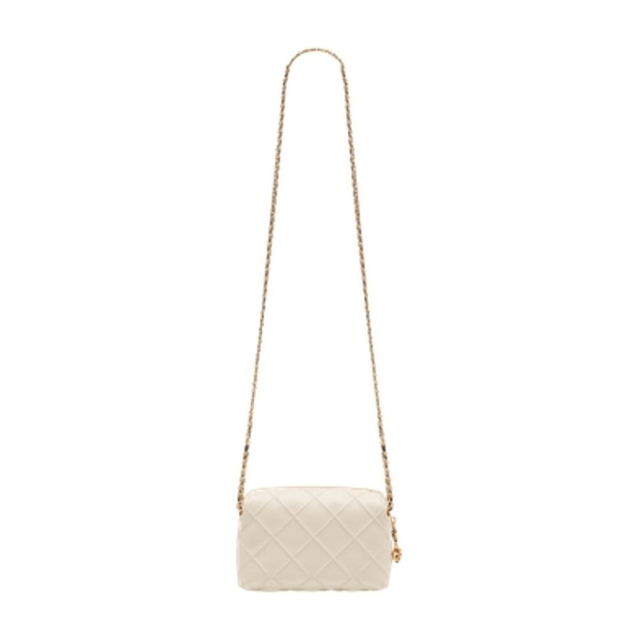 Tory Burch Lambskin crossbody bag in beige