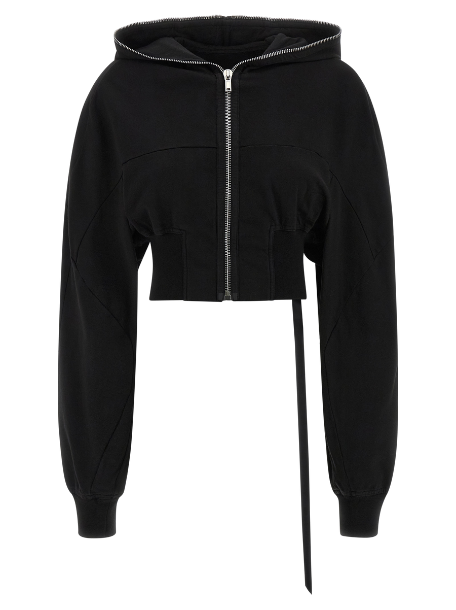 Black Cotton Sweatshirt Clothing