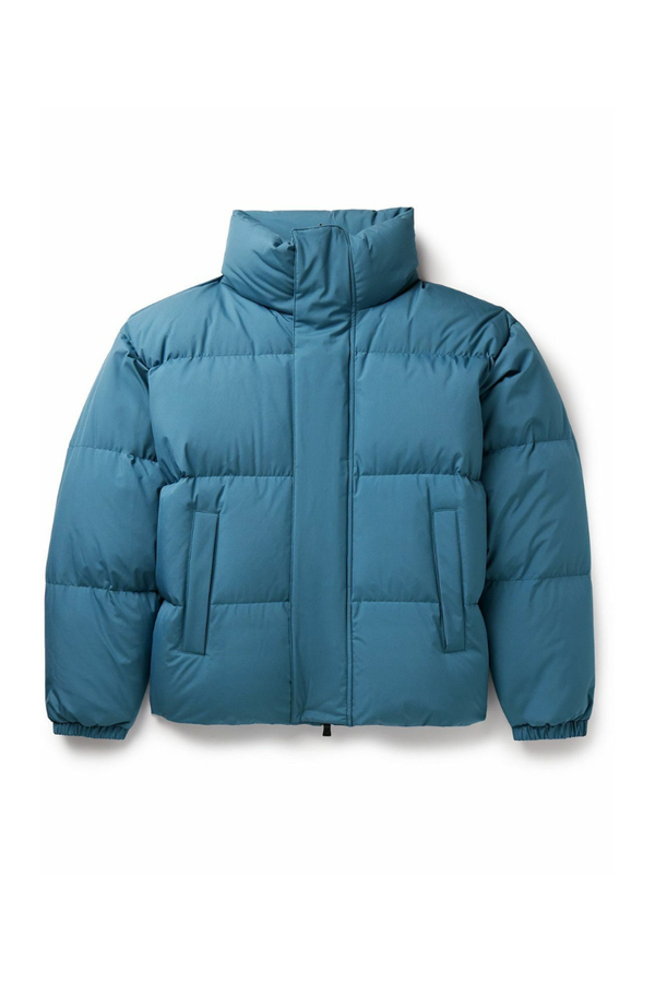Herno Outer: 100% Polyester down jacket in blue
