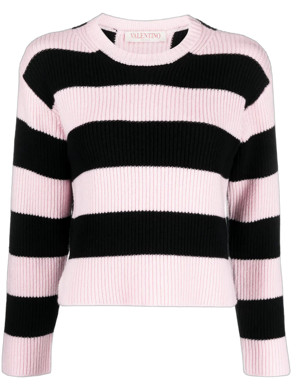 Valentino Virgin wool sweater in multicolor