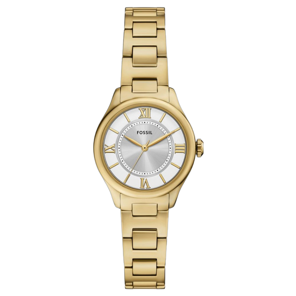 Fossil Stainless steel case and bracelet watch in gold