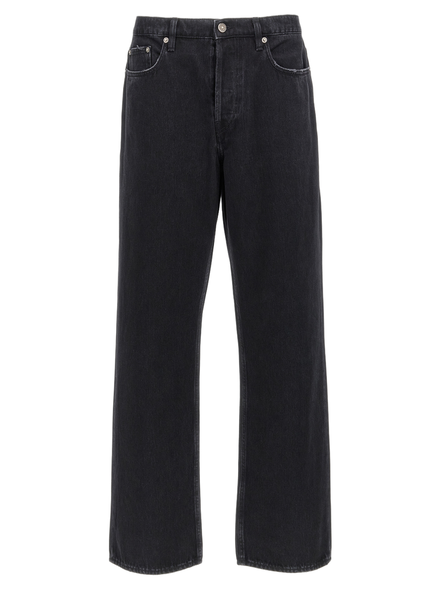 Golden Goose 100% cotton jeans in black