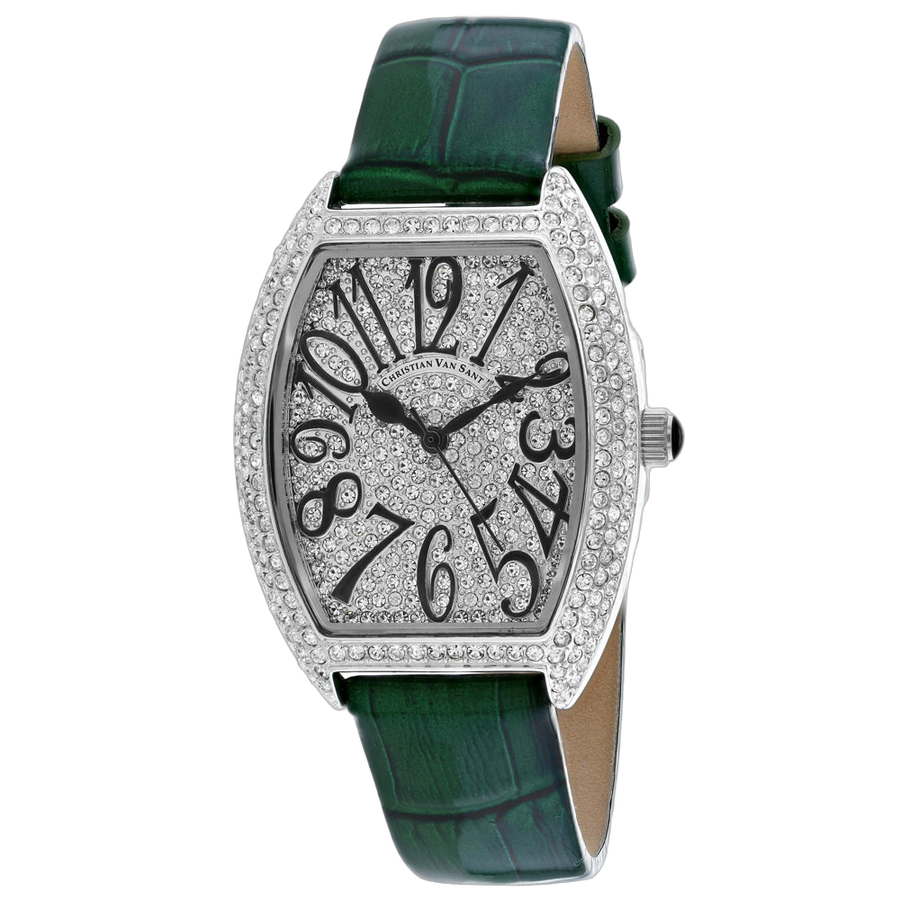 Christian Van Sant Stainless steel case watch in white