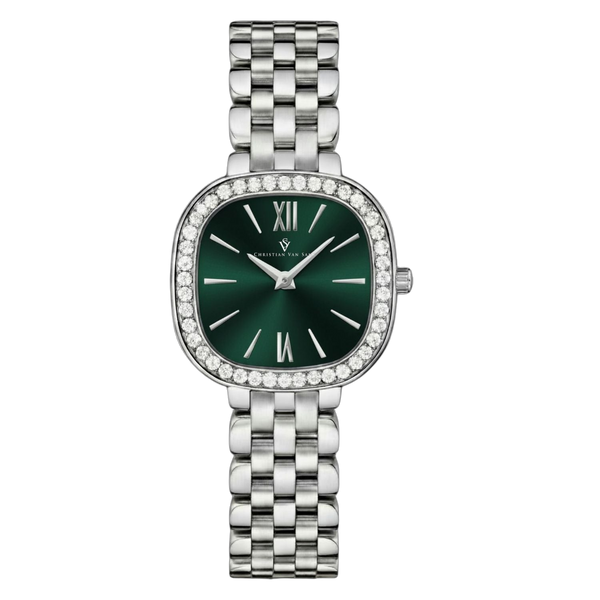 Christian Van Sant watch in green