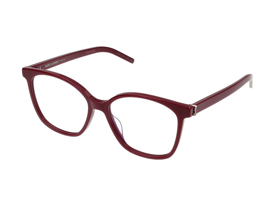 Saint Laurent SL eyeglasses in burgundy