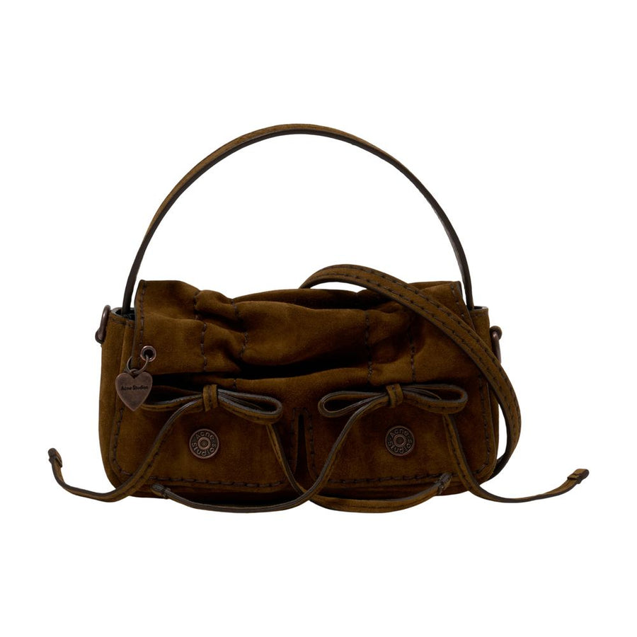 Acne Studios Calfskin shoulder bag in brown