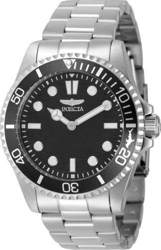 Invicta Stainless steel case and bracelet watch in silver