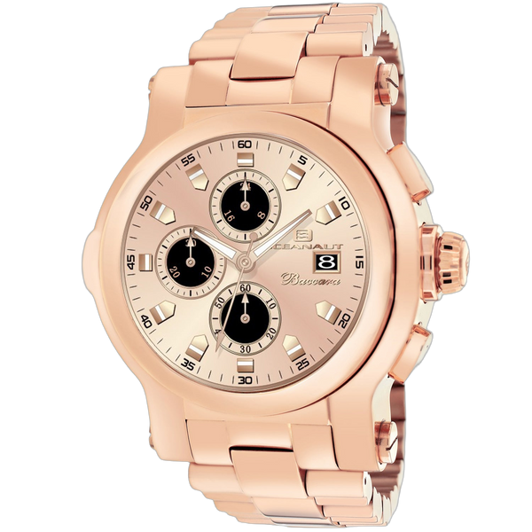 Oceanaut Stainless steel case watch in rose gold