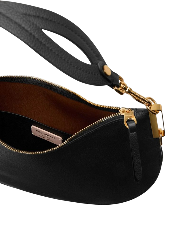 Coccinelle 100% Cowhide shoulder bag in black