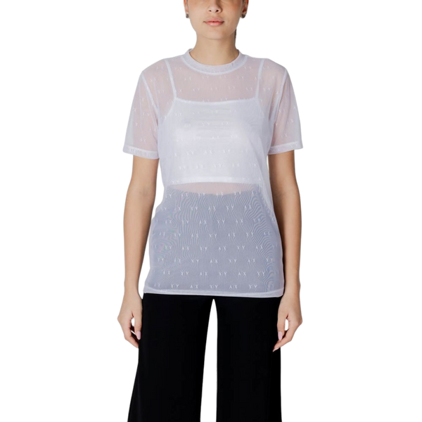 White Polyamide T-Shirt