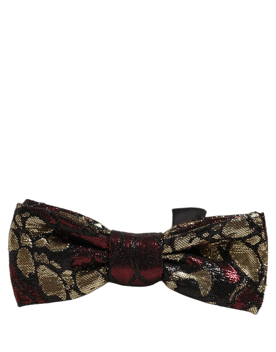 Dolce & Gabbana 100% Polyester bow tie in multicolor