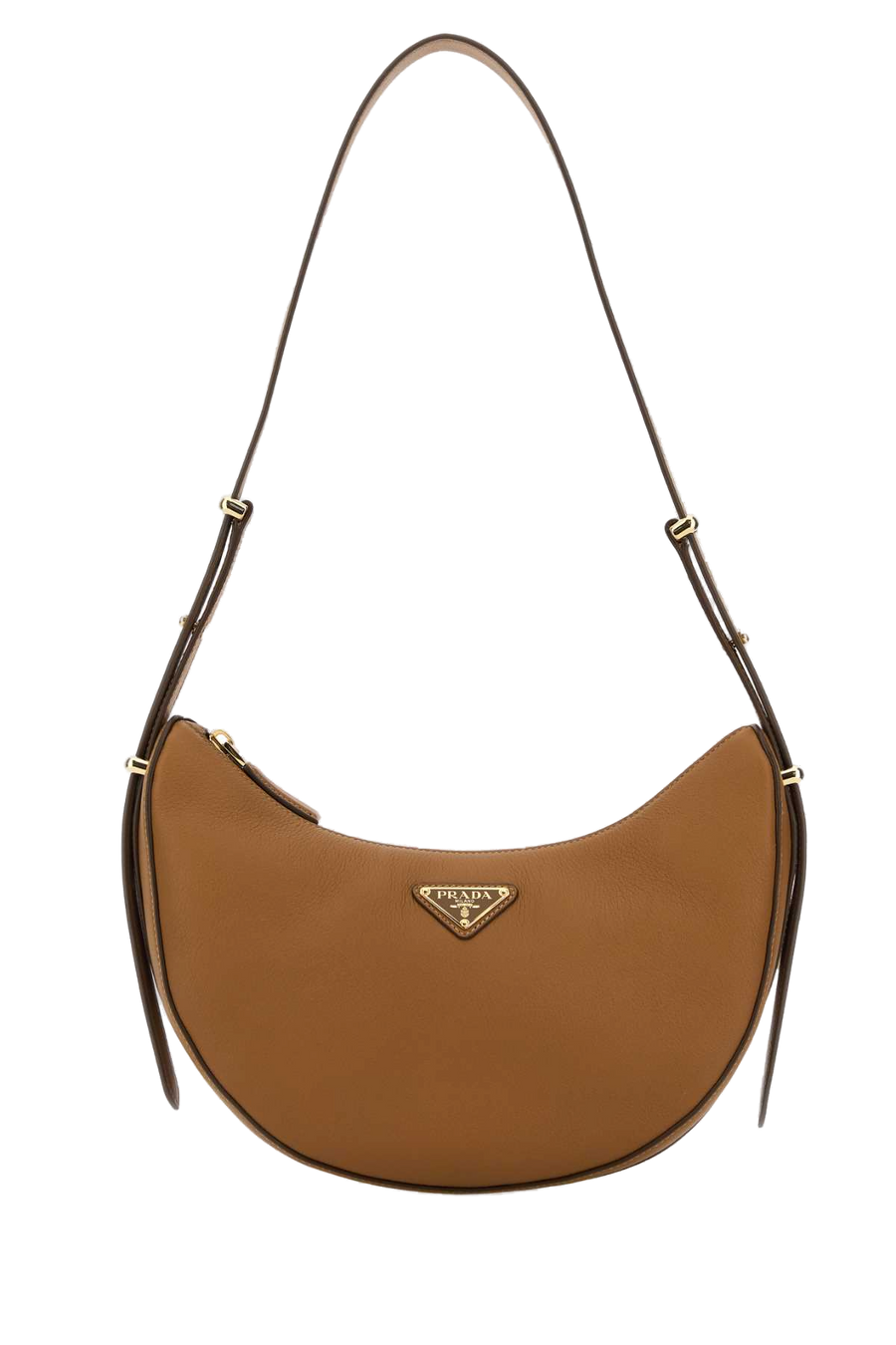 Prada Exterior: 100% Leather shoulder bag in brown