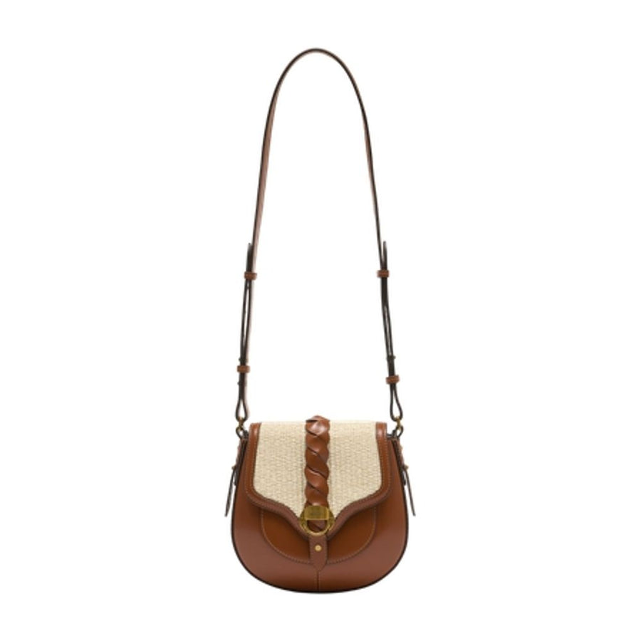 Isabel Marant Raffia shoulder bag in brown
